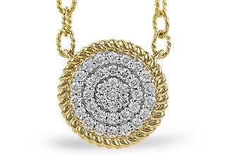 M319-26589: NECKLACE .32 TW (18")