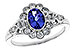 M320-10243: LDS RG .80 TANZANITE 1.20 TGW (7x5MM OV)