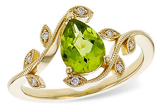 M320-11161: LDS RG 1.16 PERIDOT 1.22 TGW (8x6MM PER)