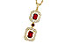 M320-12998: NECK 1.22 TW RUBY 1.43 TGW