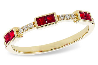 M320-13825: LDS WED RG .34 RUBY .41 TGW