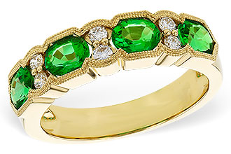M320-16616: LDS WED RG 1.20 EMERALD 1.38 TGW (5x4MM EMER)