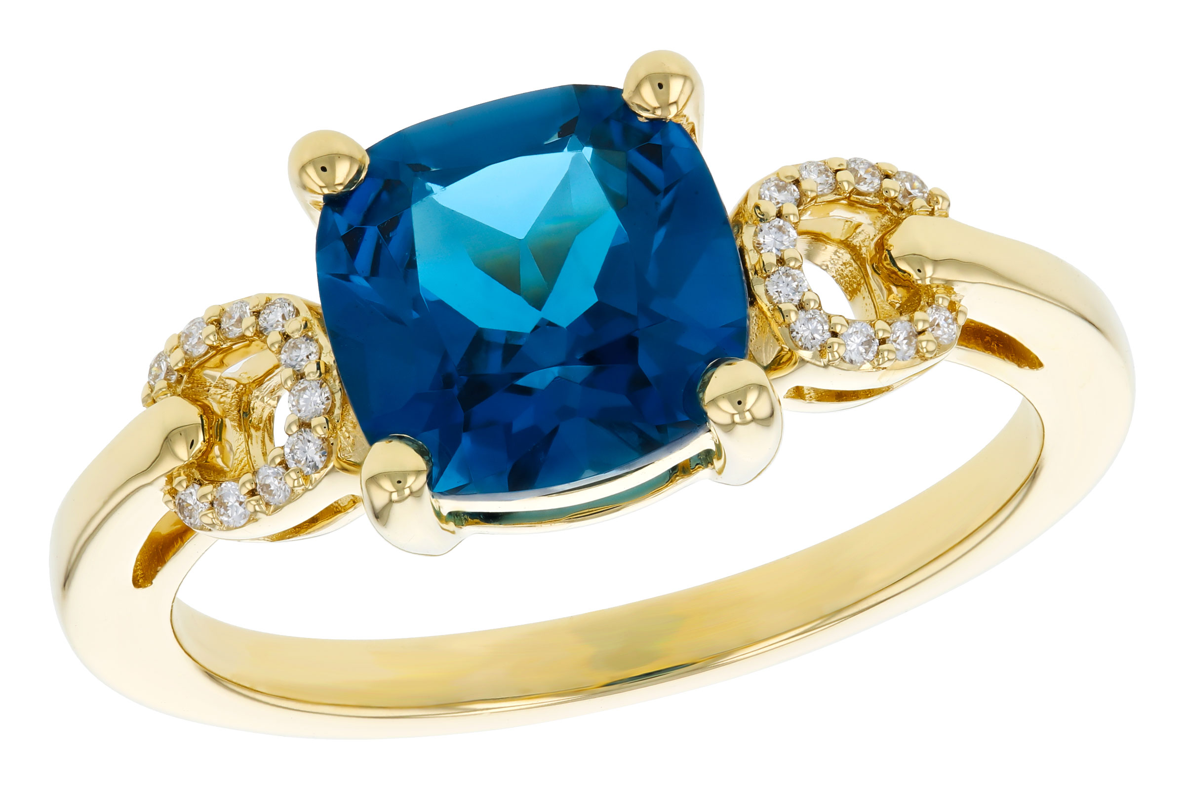 M321-02043: LDS RG 2.16 LONDON BLUE TOPAZ 2.21 TGW (8MM LBT)